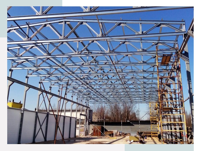 Строительство цехов в Сокол от 625 руб. под ключ