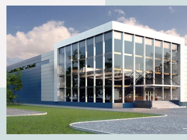 Торговые здания в Соколе