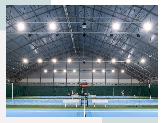 Строительство теннисных кортов в Сокол от 625 руб.