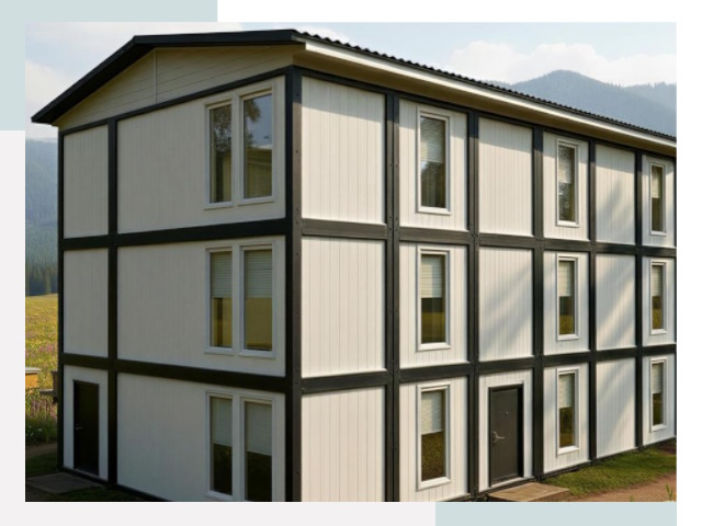 Модульные общежития в Соколе