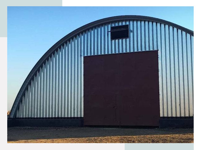 Бескаркасные ангары в Соколе