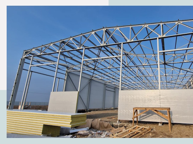 Утепленные ангары в Сокол от 625 руб. за м²