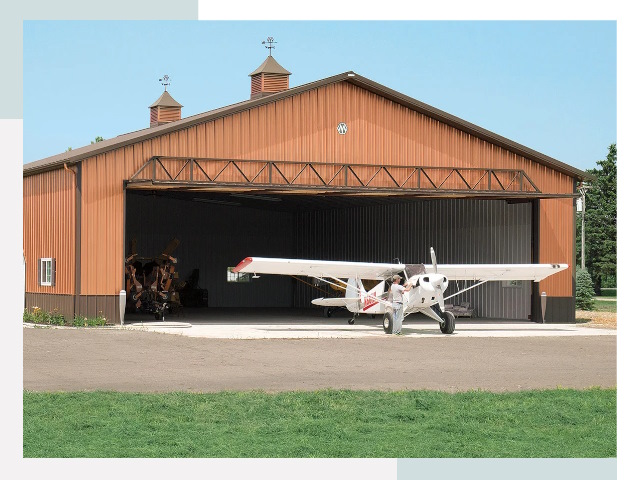 Ангары для самолетов в Соколе