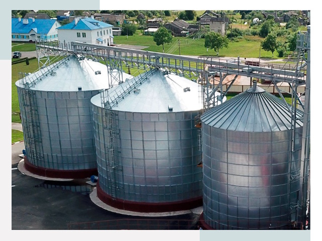 Металлические силосы в Соколе