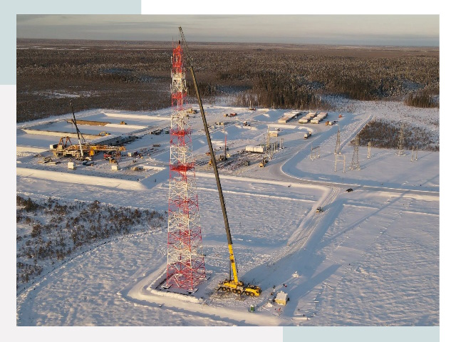 Мачты связи в Соколе