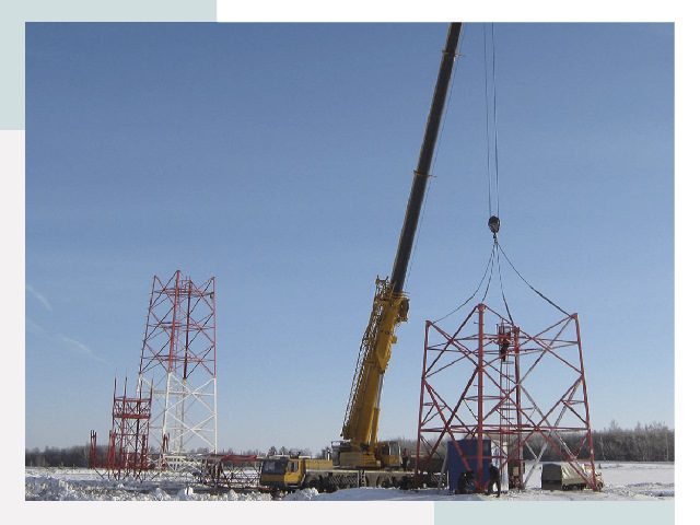 Монтаж вышек связи в Соколе