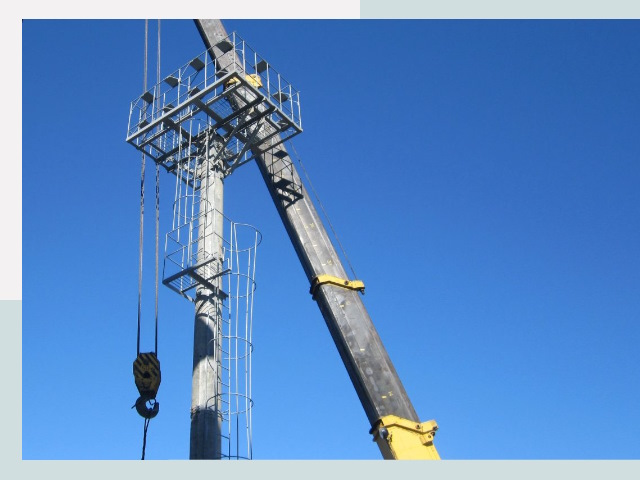 Монтаж осветительных мачт в Сокол от 625 руб.