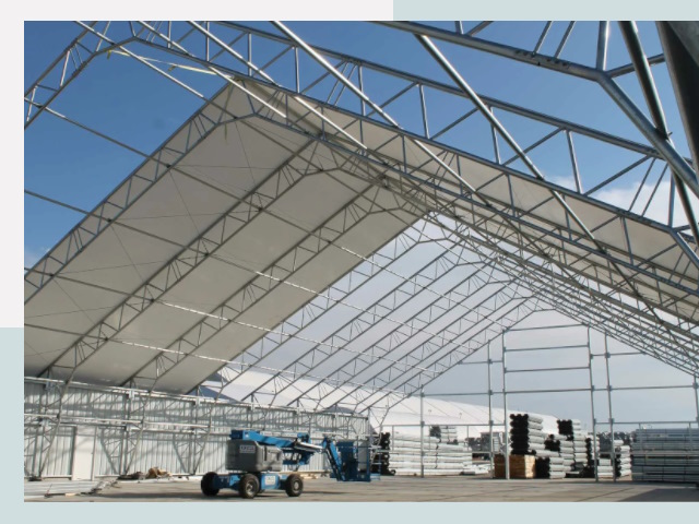 Каркасно-тентовые сооружения от СтальСтрой-Скл по цене 625 руб.