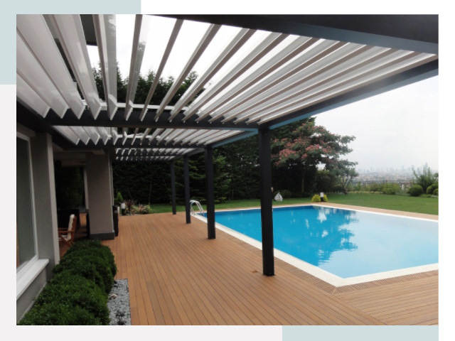 Перголы в Соколе