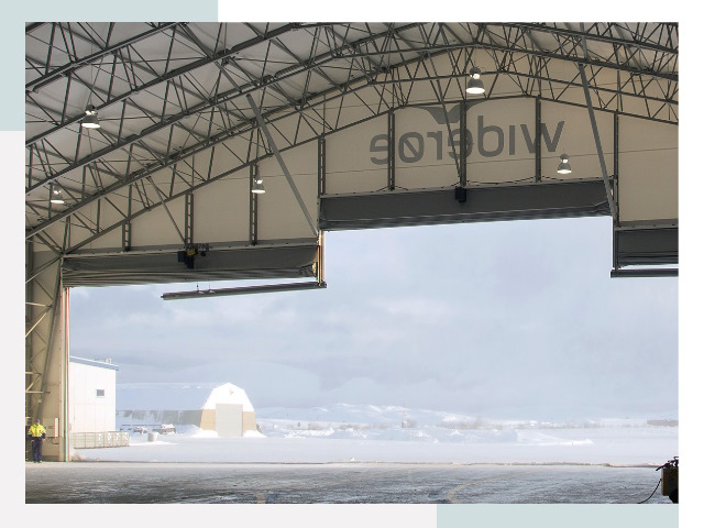 Ворота для ангаров в Соколе